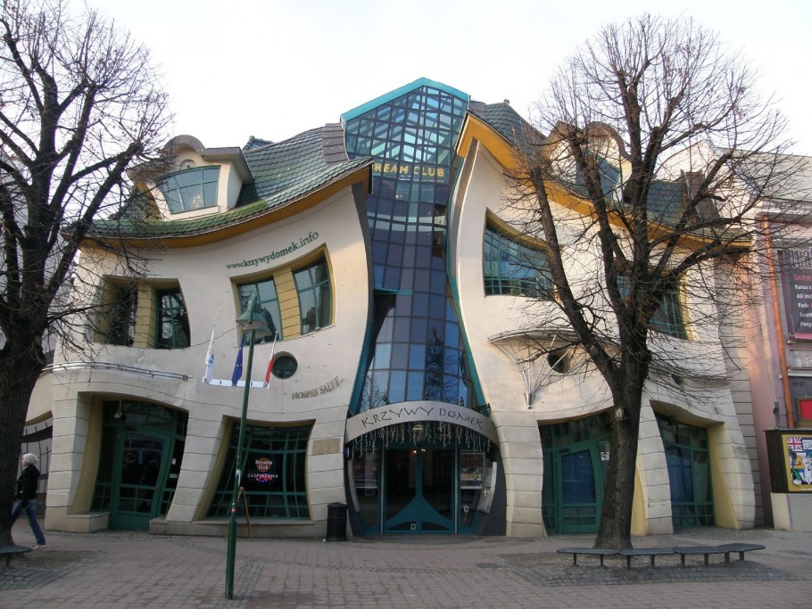 Кривой дом Сопот план