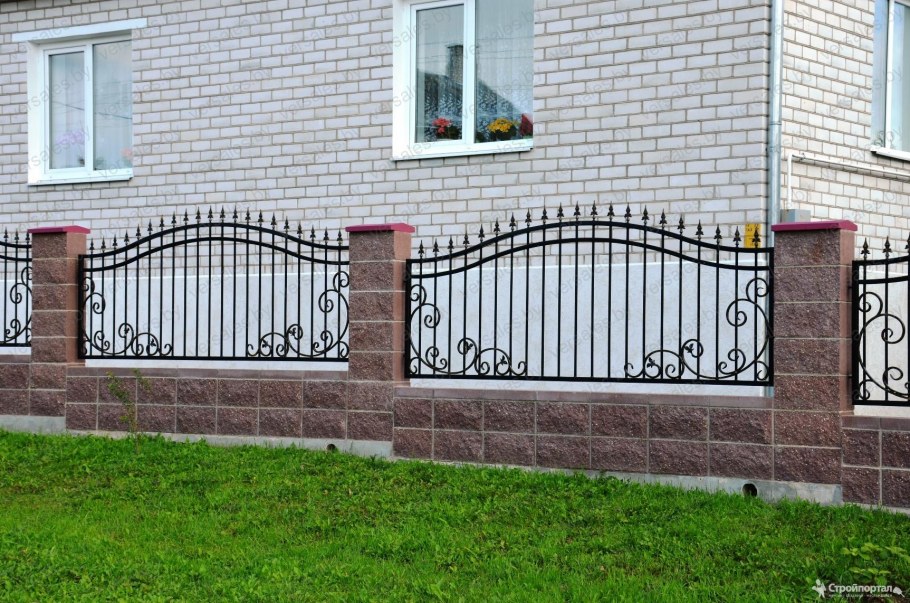 Кованый забор