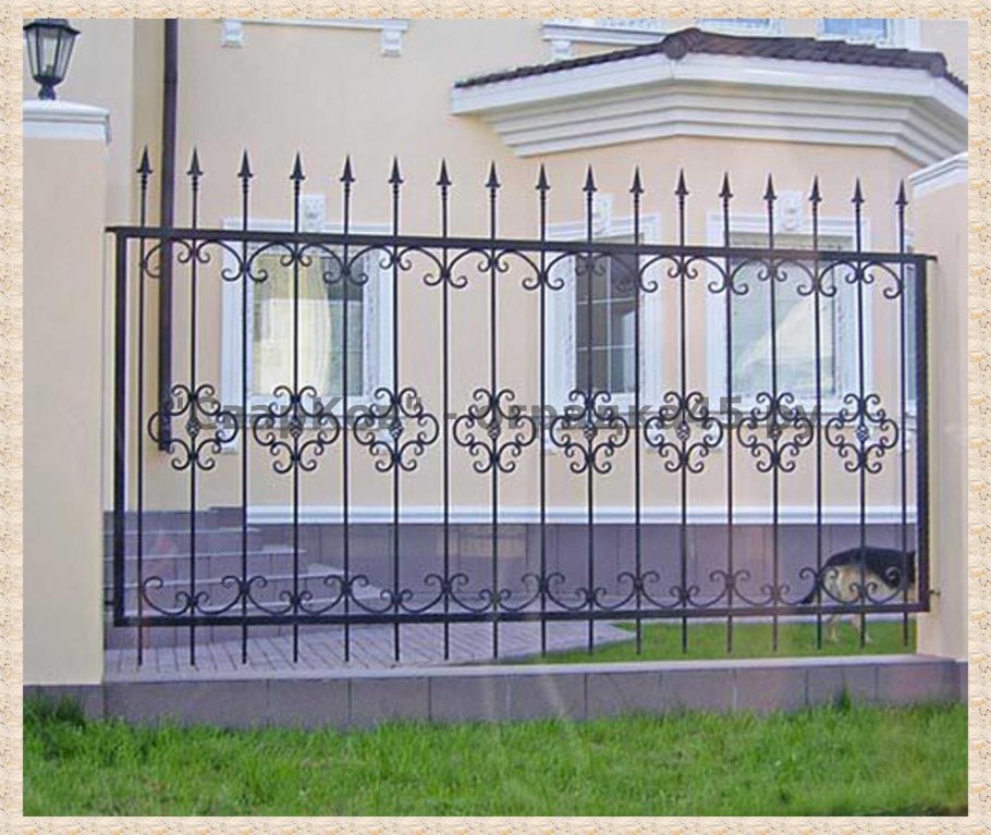 Zabor kovka решетка забор