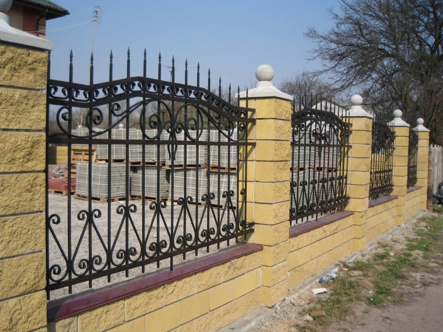 Zabor kovka решетка забор