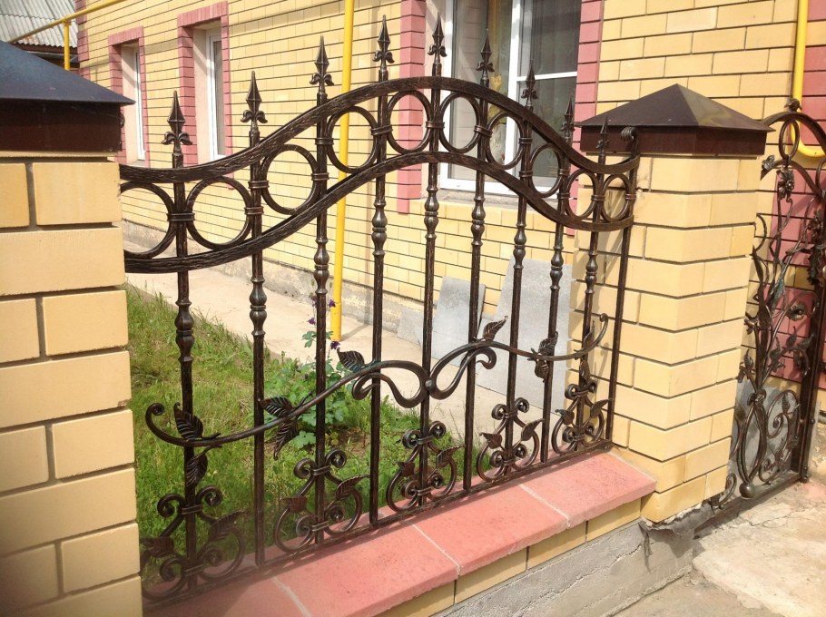 Кованый забор