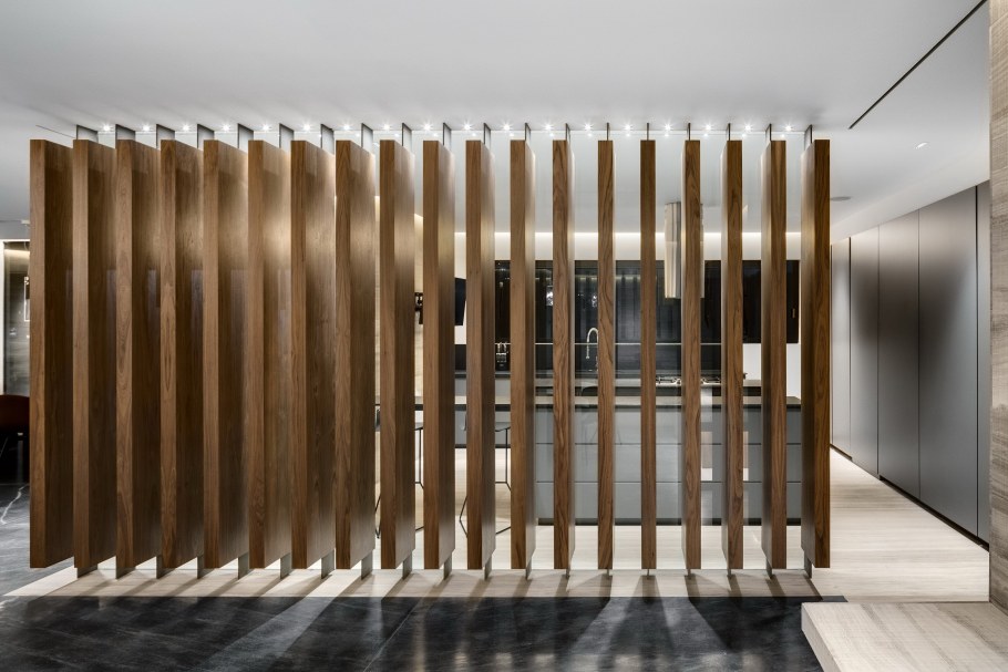 Реечные перегородки поворотные