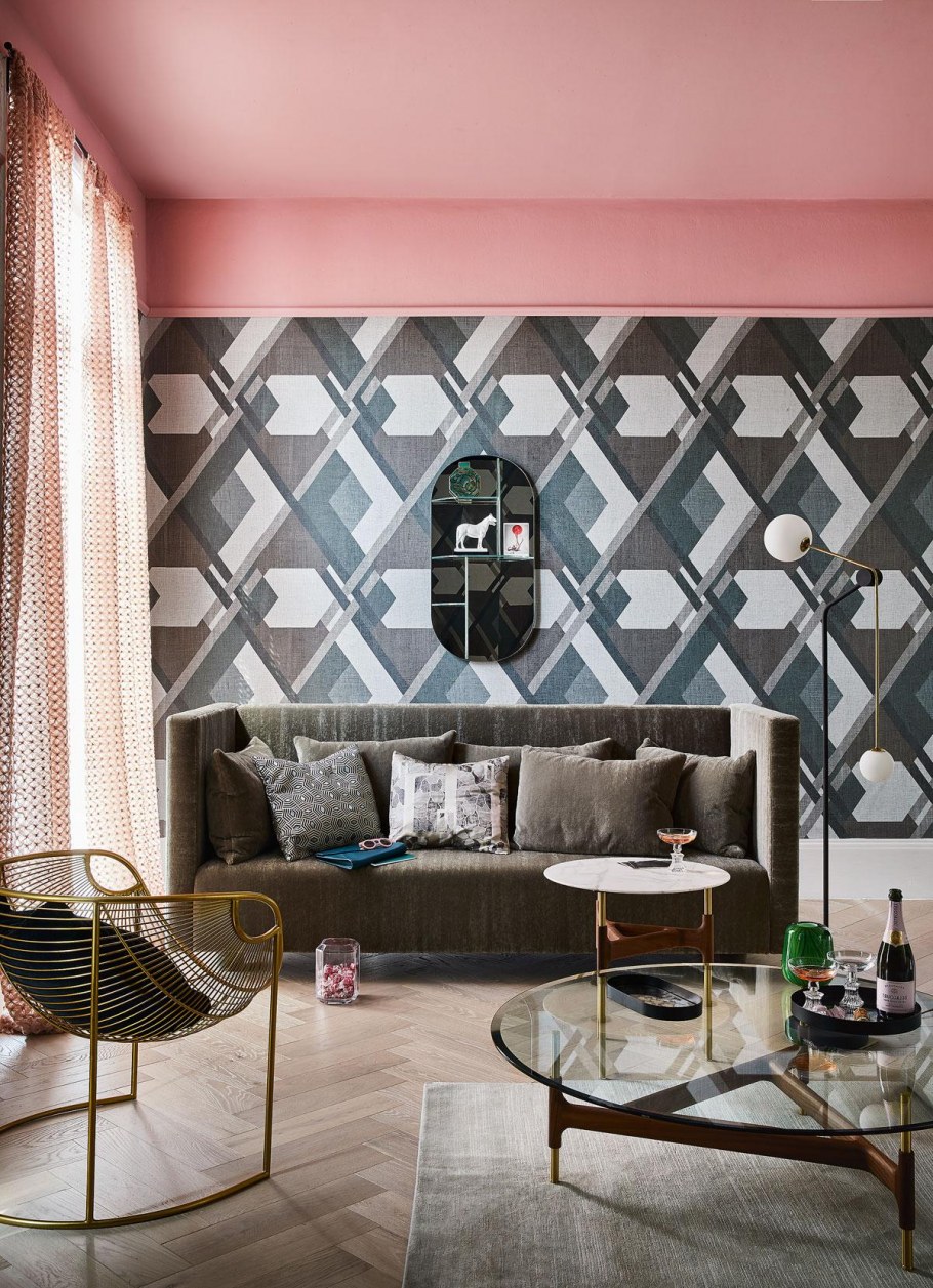 Современный орнамент в интерьере