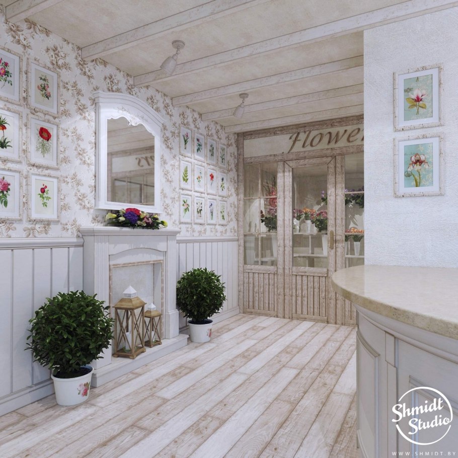 Интерьер магазина в стиле Прованс