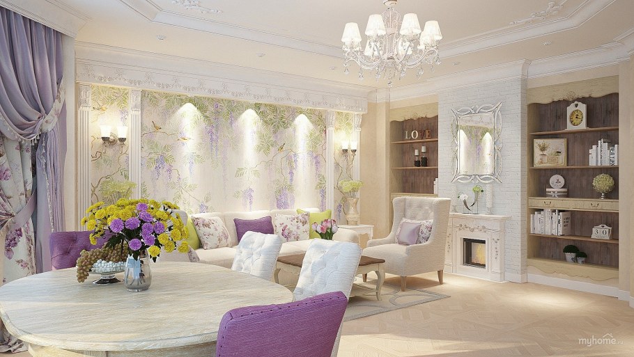 Интерьер магазина одежды в стиле Прованс