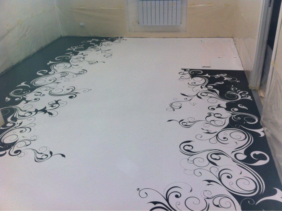 Наливной пол жидкий линолеум