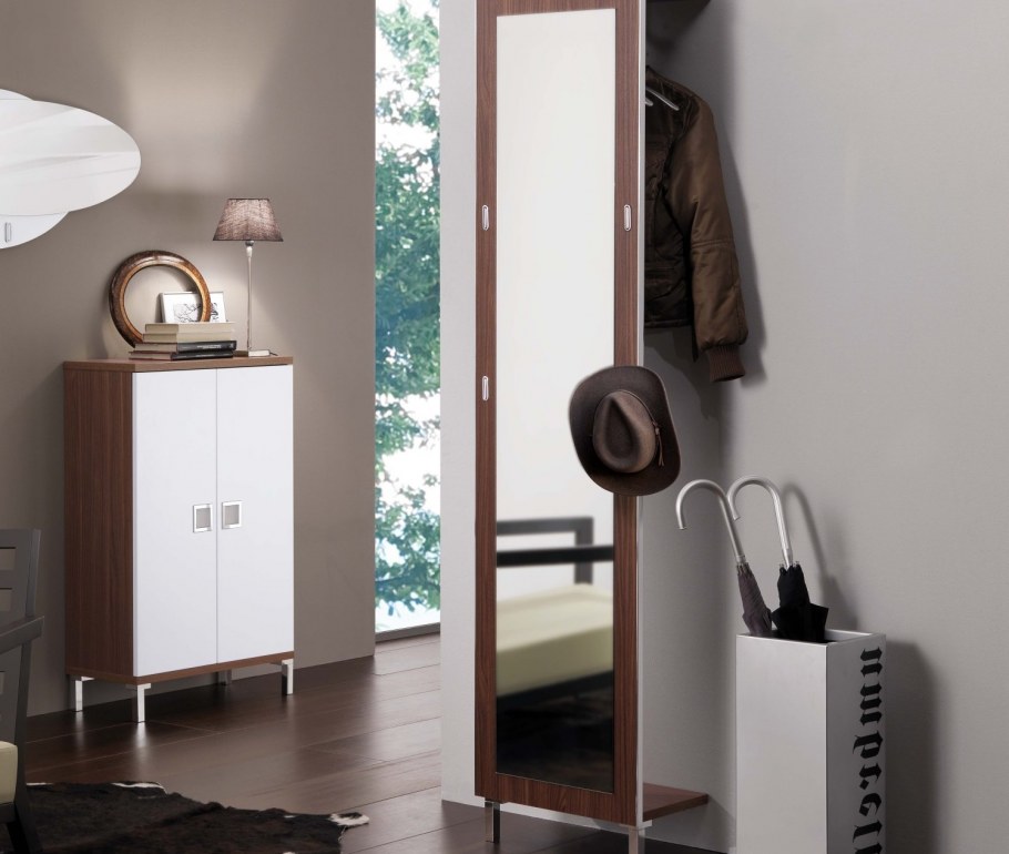 Прихожая Мелисса 2, 1140х420х2296, венге/дуб белфорд