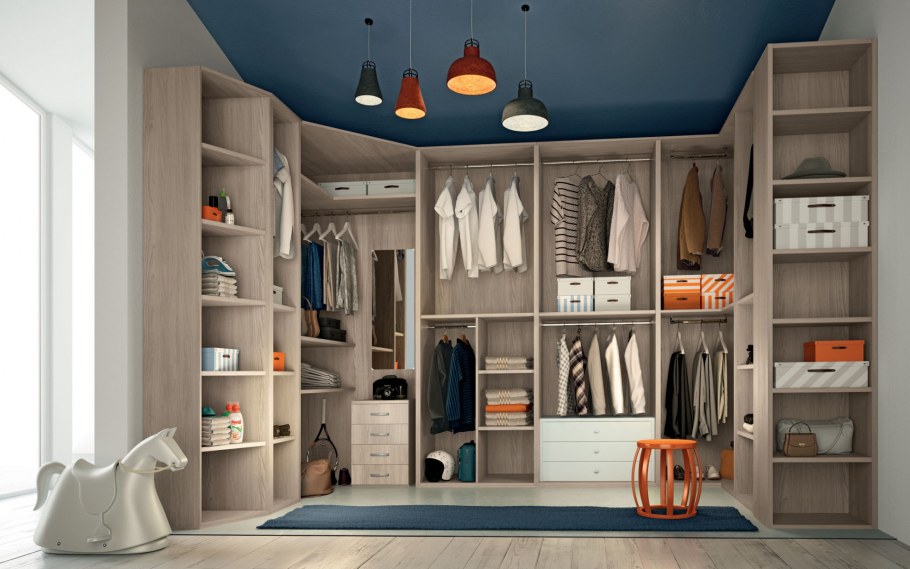 Планировка гардеробной Леруа