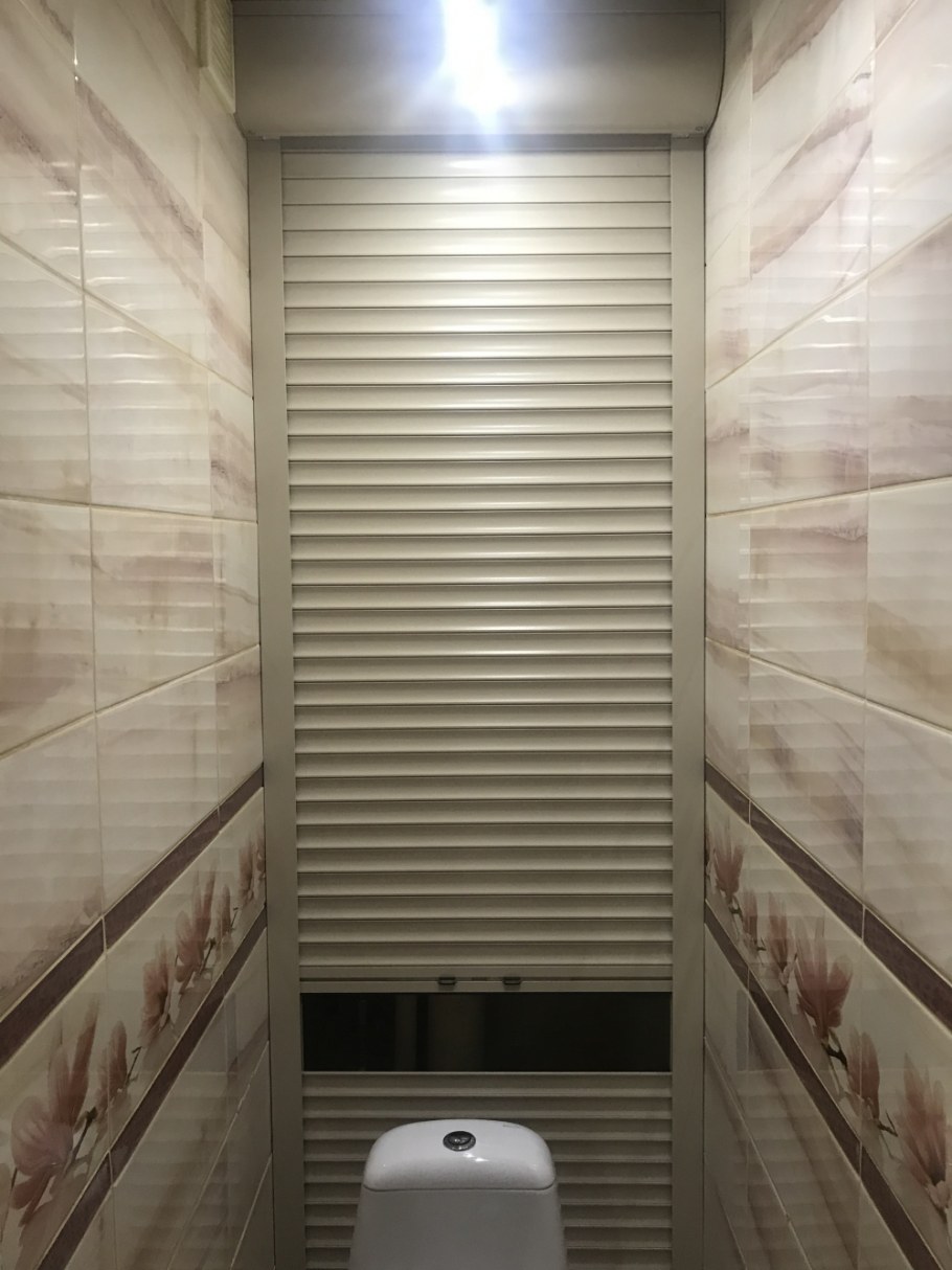 Рольставни сантехнические Алютех