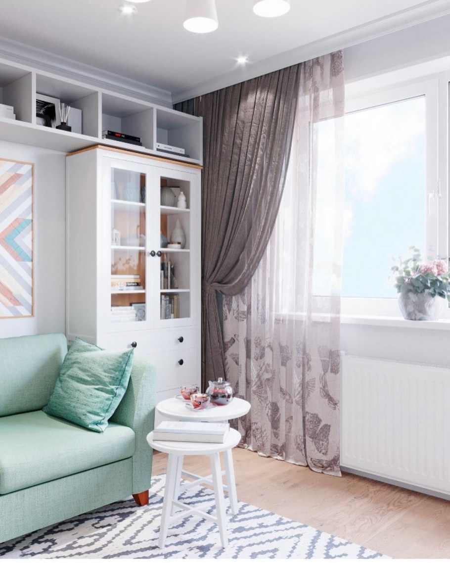 Интерьер квартиры для молодой девушки