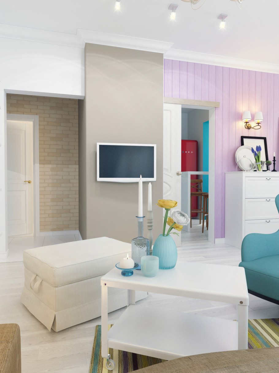 Квартира для девушки интерьер