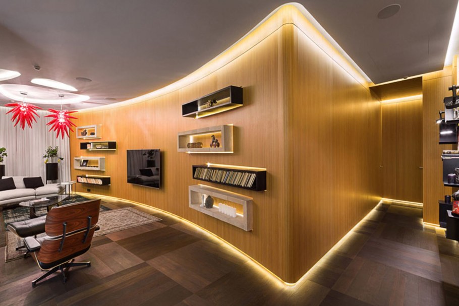 Необычное освещение в квартире