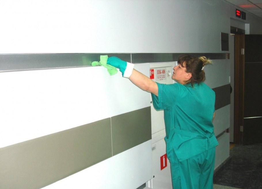 Уборка медицинских помещений