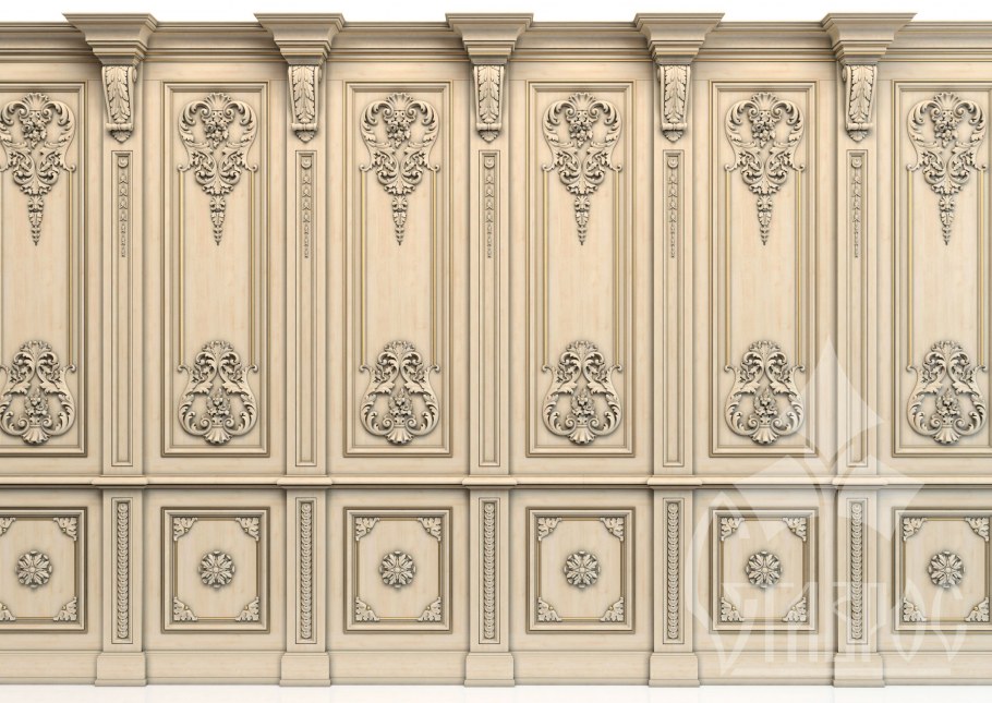 Стеновые панели буазери Ставрос