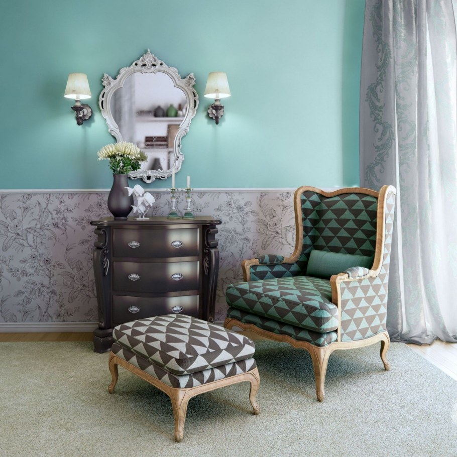 Комната мебель узор