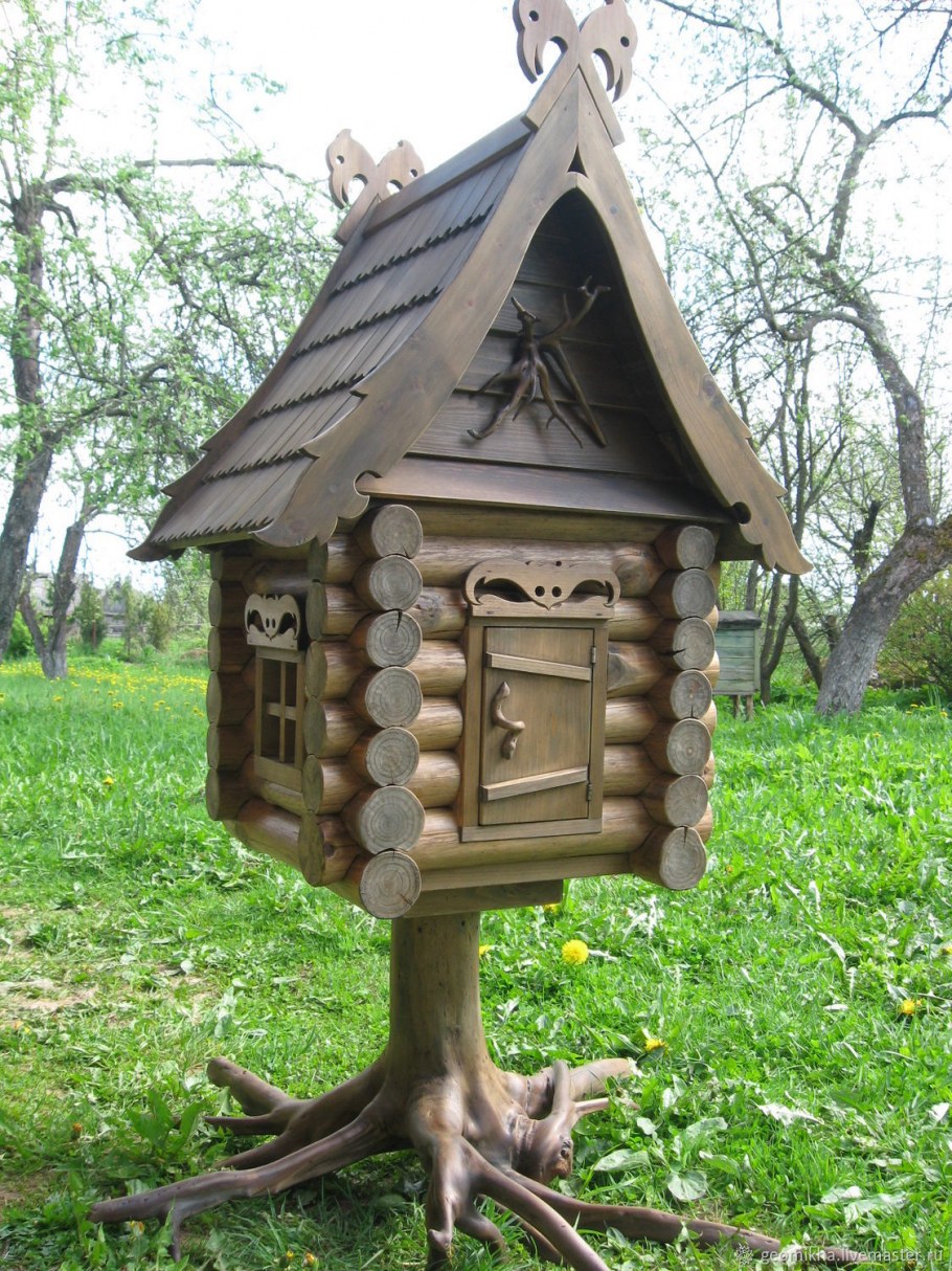 Декоративный домик бабы яги