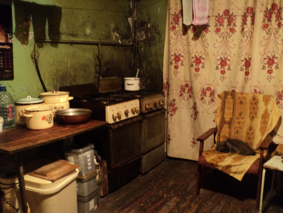 Кухня в старой квартире