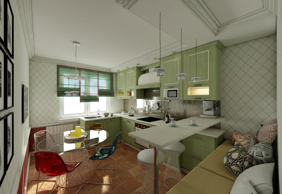 Планировка п44т однокомнатная