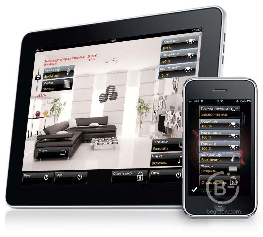 Умный дом внутри