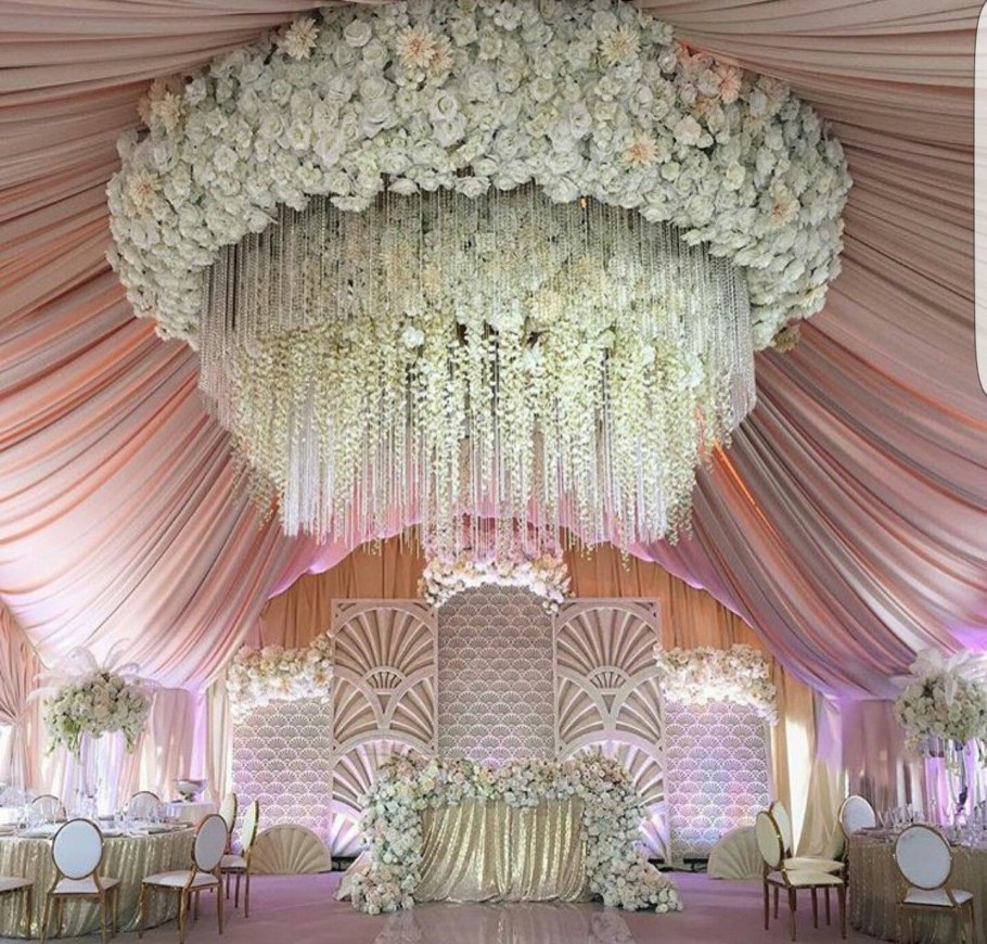 Необычный декор свадьбы