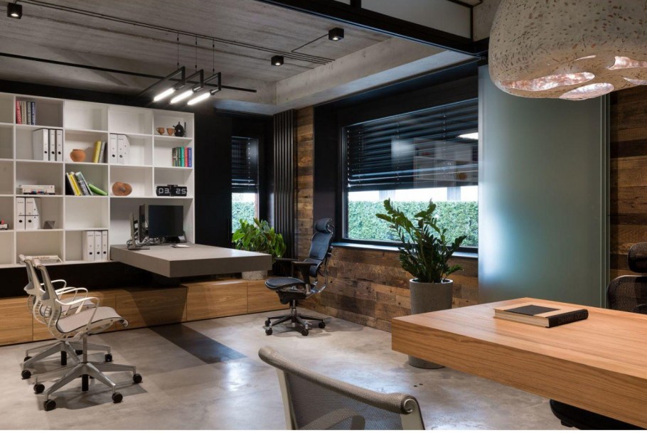 Гостиная офис интерьер