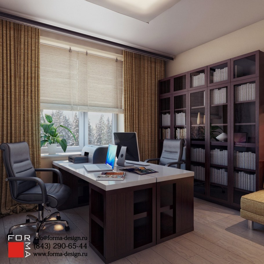 Кабинет в частном доме