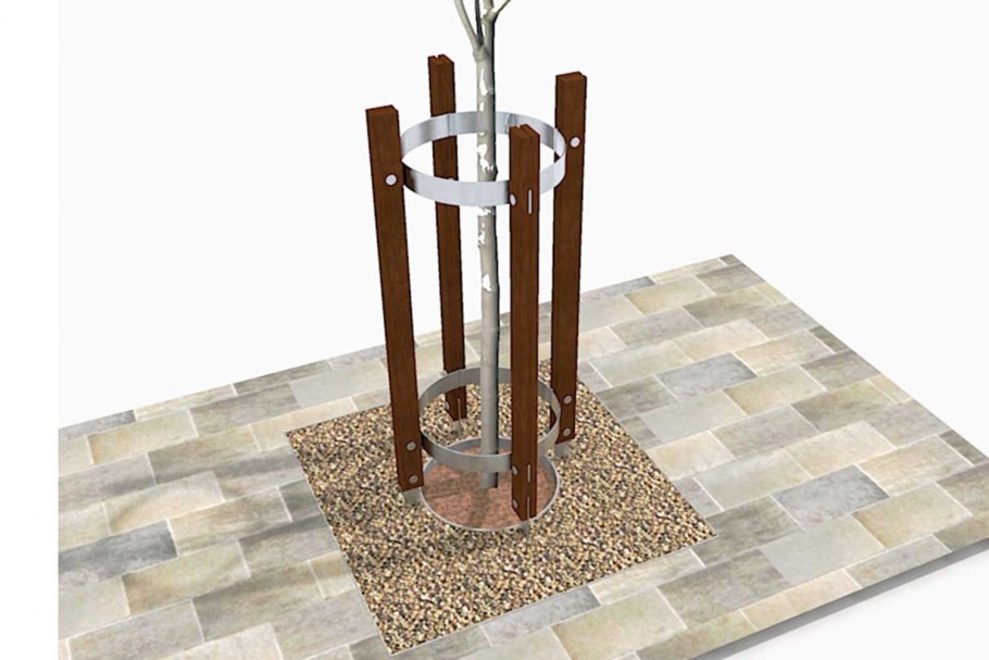 Ограждения для деревьев защитные