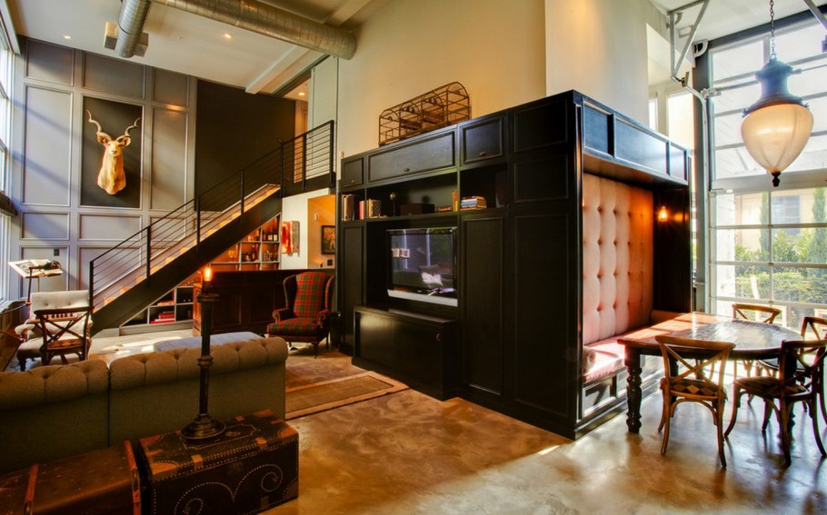 Ретро стиль в интерьере дома