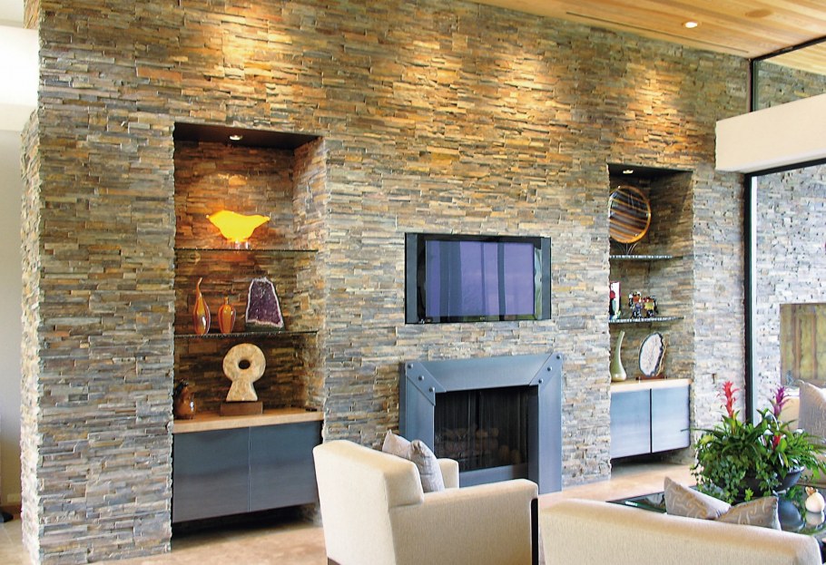 Декоративный камень для внутренней отделки