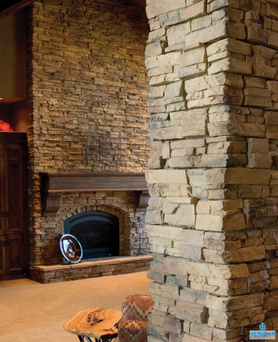 Декоративный кирпич в интерьере