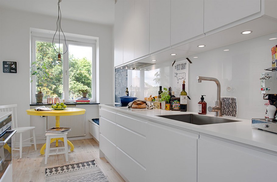 Стильная кухня в скандинавском стиле