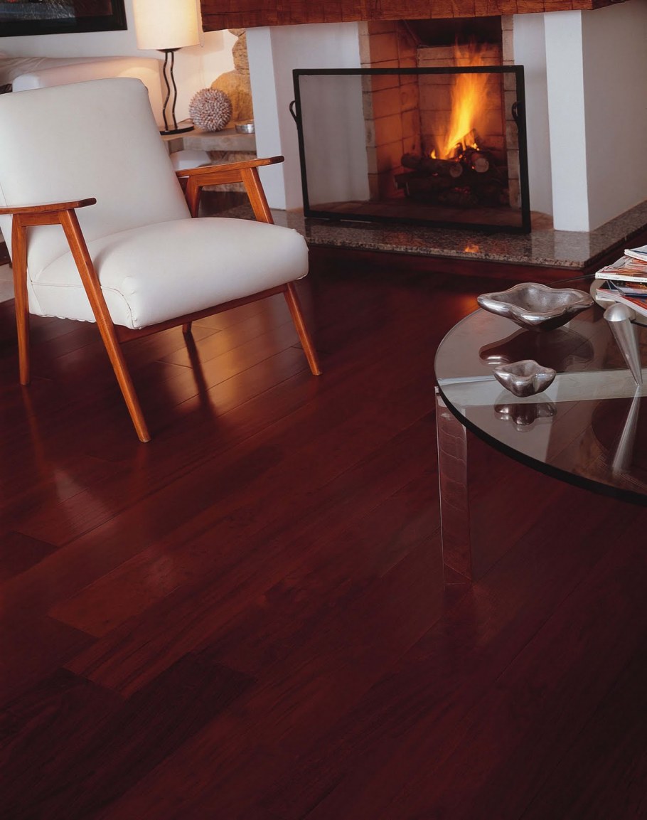 Ламинат махагон в интерьере