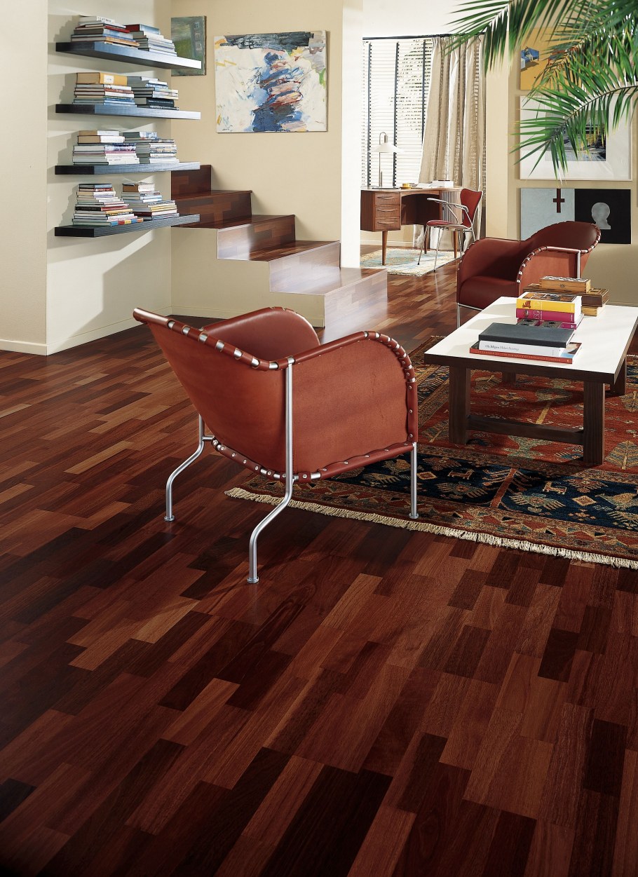 Ламинат Мербау вишня