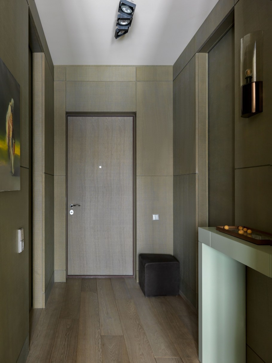 Покраска стен в коридоре