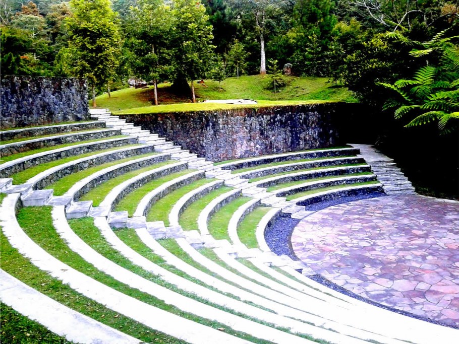 Ландшафтный парк амфитеатр план