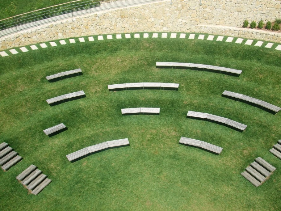 Ландшафтный парк амфитеатр план