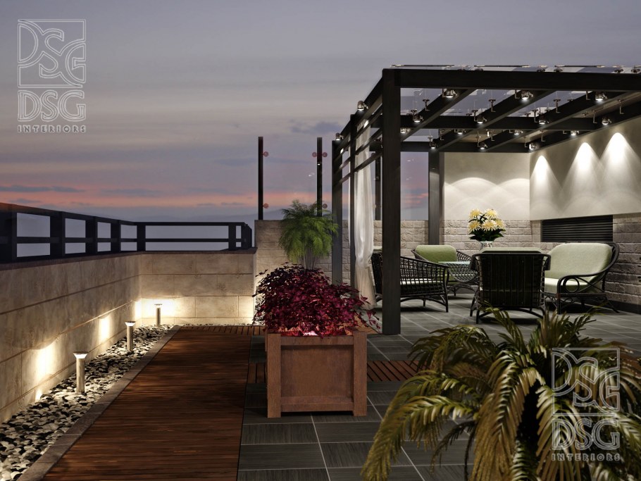 Пентхаус с террасой на крыше