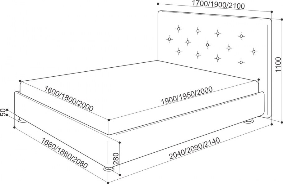 Кровать Промтекс-Ориент Элва