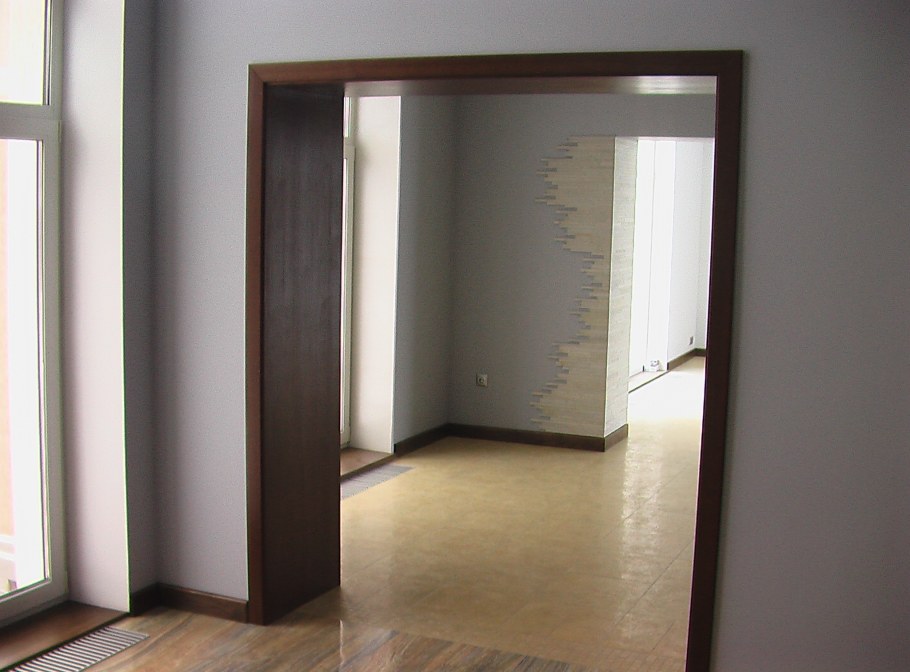 Отделка проема без двери