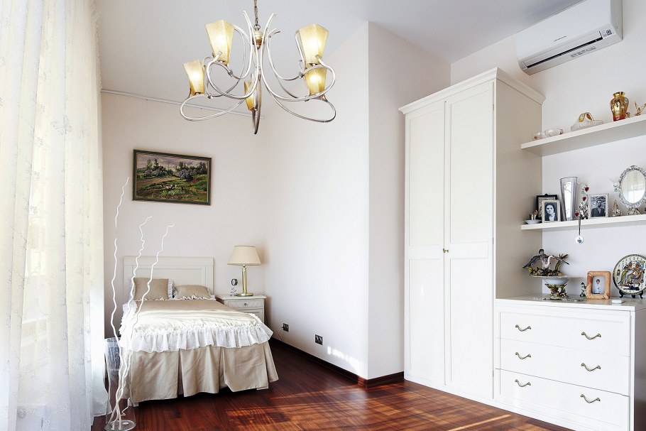 Белые стены белая мебель детская