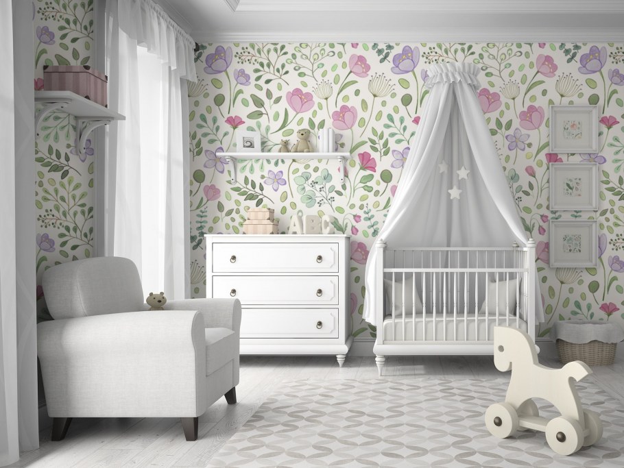 Детская комната для новорожденного