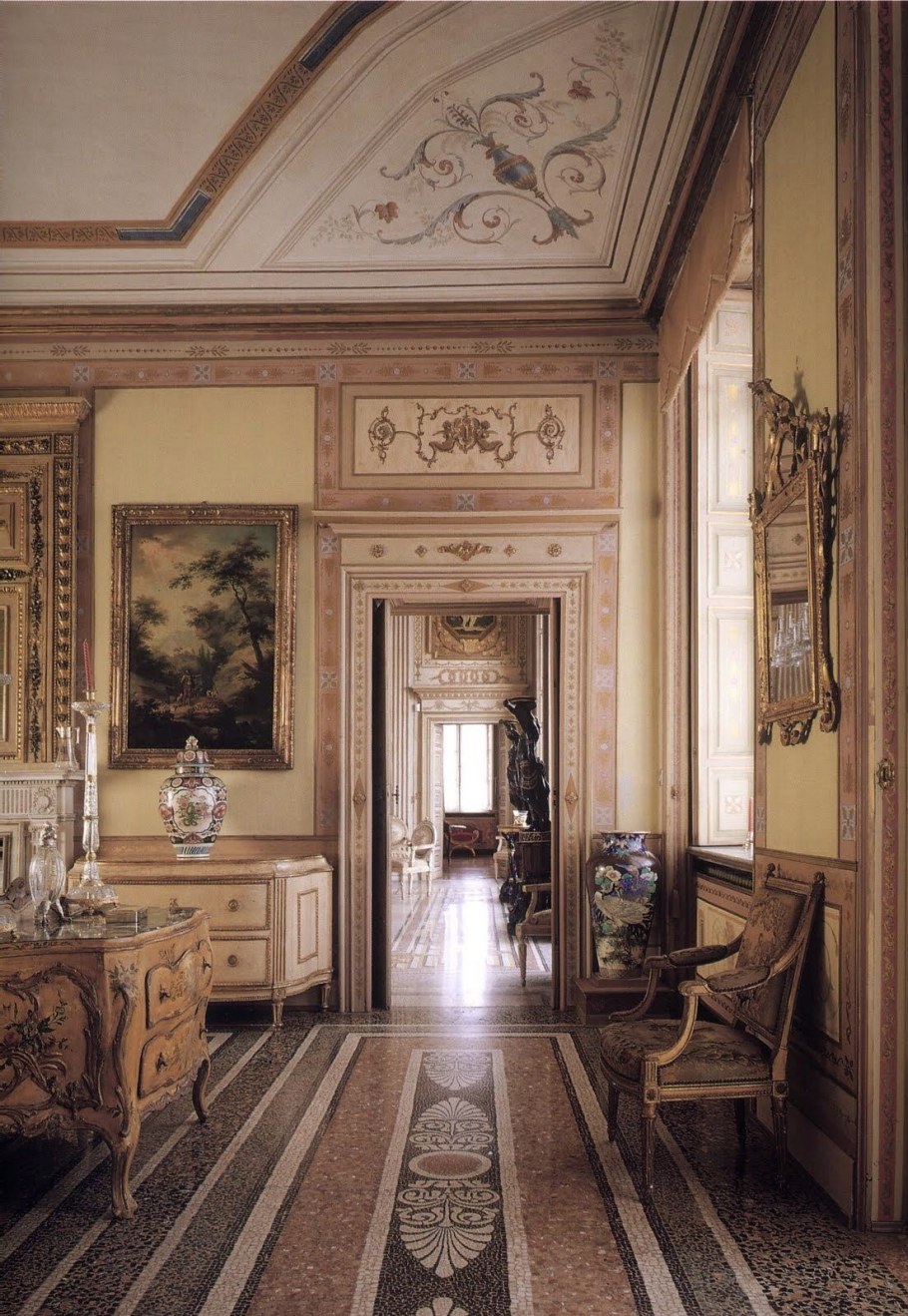 Ренессанс интерьер в Италии