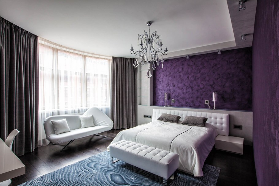 Фиолетовая спальня