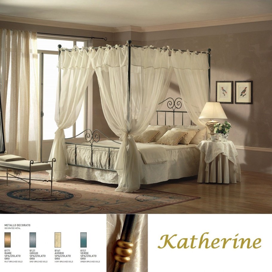 Кровать Афина с балдахином Марина мебель