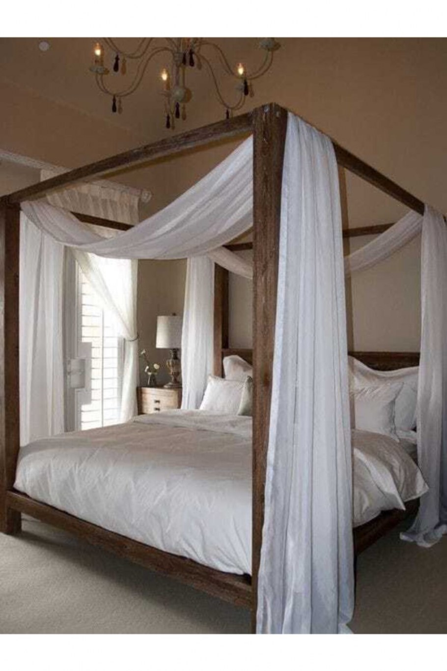 Кровать Сиенна с балдахином