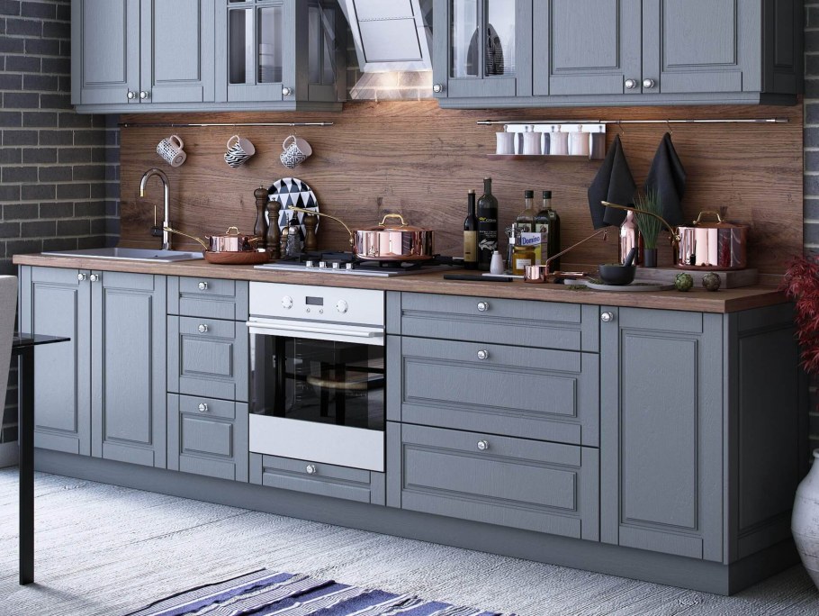 Кухня из пластика Fenix NTM №007