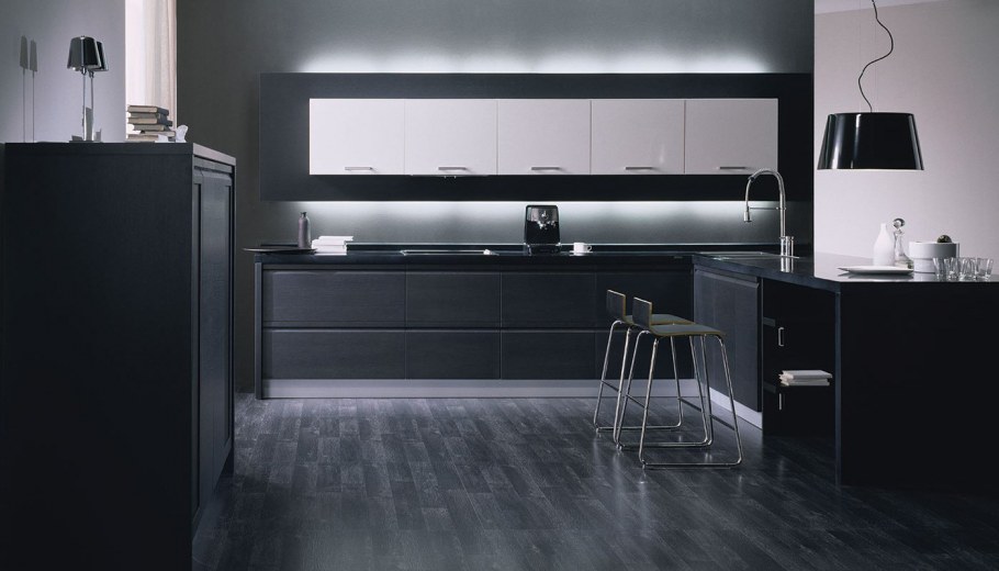 Кухня Оксфорд графит