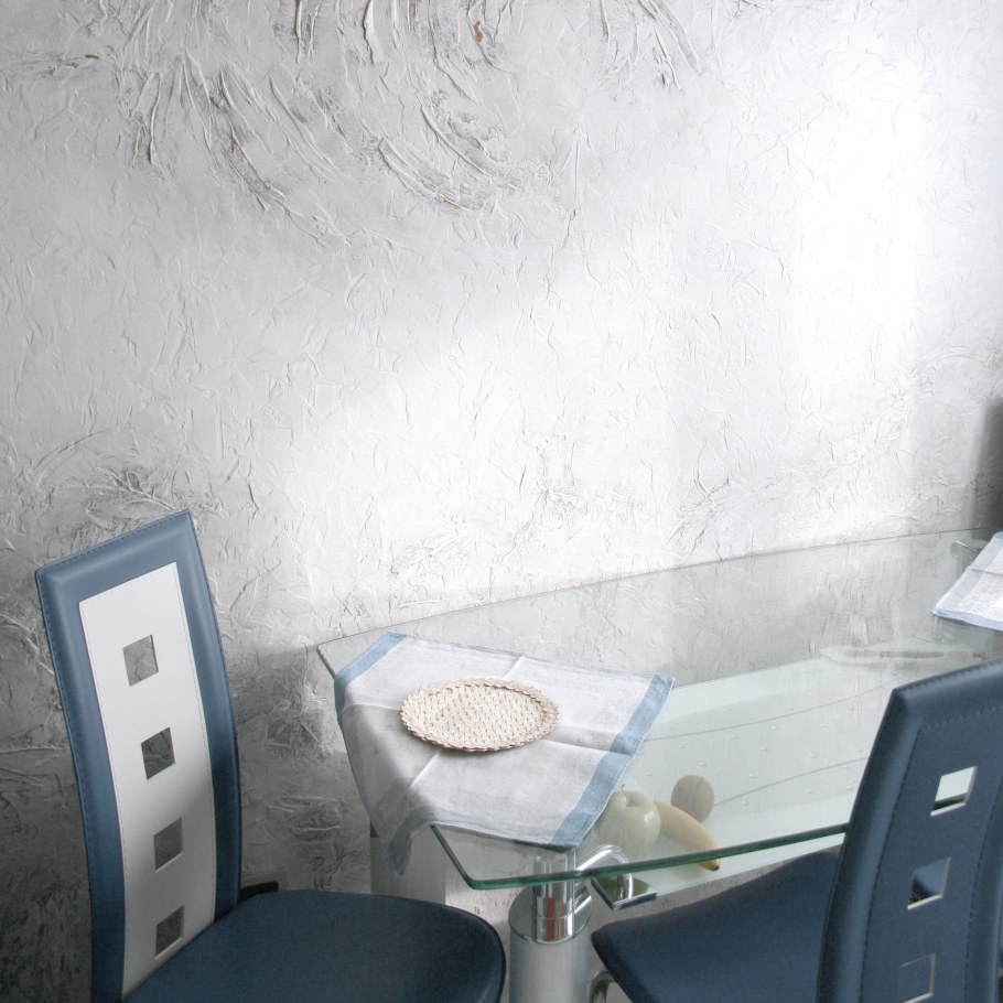 Отделка кухни декоративной штукатуркой