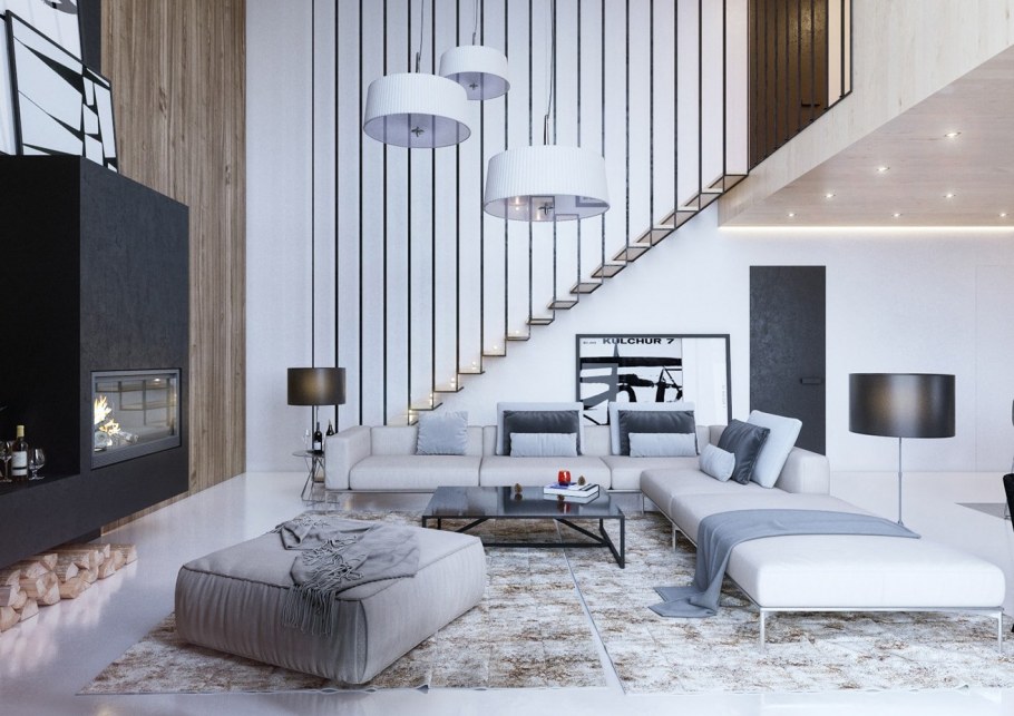 Гостиная в стиле Авангард