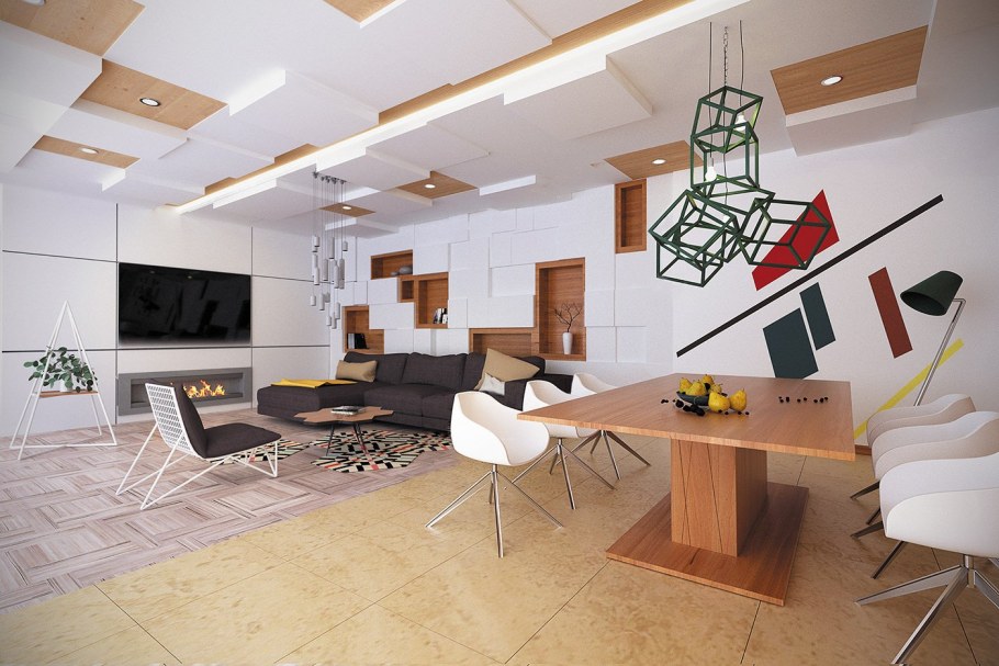 Русский Авангард интерьер